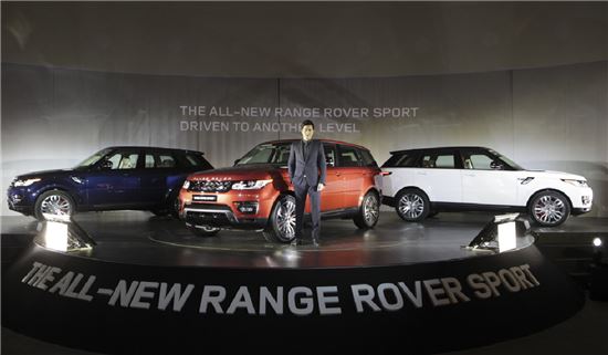 [포토]주행성능 높인 레인지로버 스포츠 신형 출시