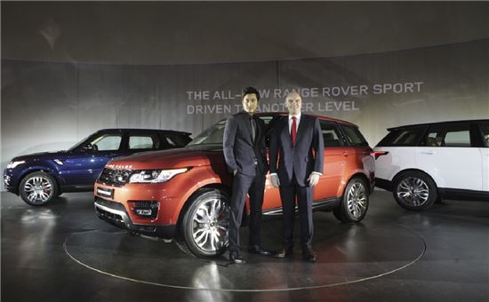 [포토]주행성능 높인 레인지로버 스포츠 신형 출시