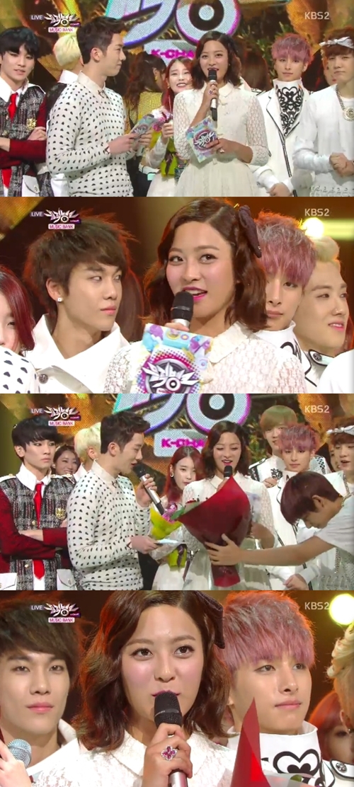 '뮤직뱅크' 박세영, 막방 소감… "2AM 진운 함께 못해 아쉬워"