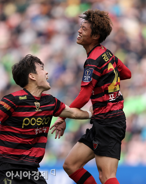 [포토] 선제골 김승대 '이렇게 기쁠수가'