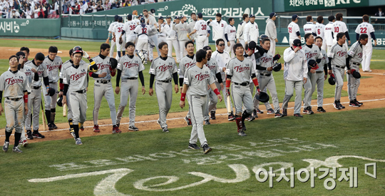 [포토] LG 신바람 야구는 여기까지