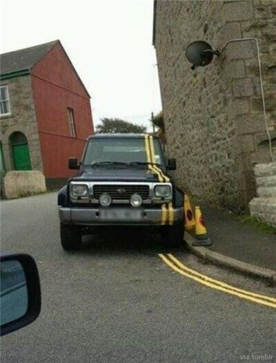 예뻐진 불법 주차 차량…'응징도 센스있게'