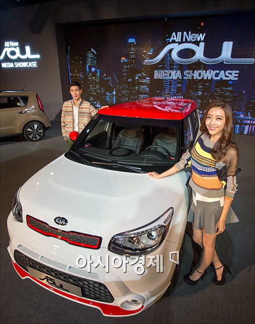 [포토]기아차, 개성넘치는 '올 뉴 쏘울' 출시