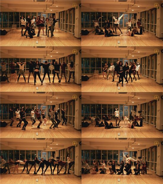 모델돌 나뮤, '건' 안무 영상 공개‥고난도 '의자춤' 눈길