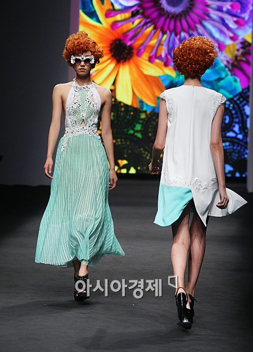 [포토]곽현주 컬렉션, 모델의 강렬한 캣워크