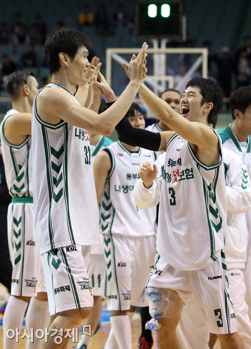 [포토] 동부 '10초의 기적!'