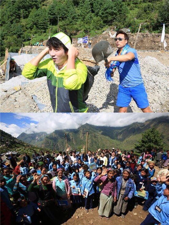 이문세, 정준호와 함께 네팔지역 '희망의 학교' 건립 