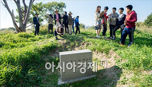 [포토]"여기가 밤섬 마을이 있었던 곳"