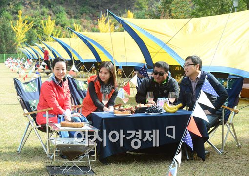 [포토]영화도 즐기고 캠핑도 즐기고 