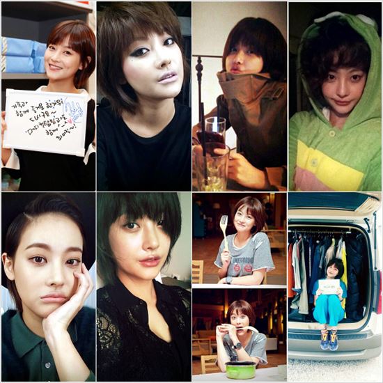 오연서, 숏 커트 헤어 변신 후 일상 모습 공개 '시크'