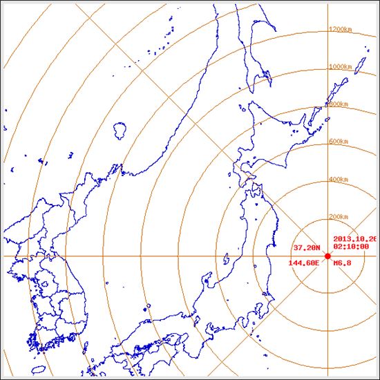 日 후쿠시마 해역 규모 7.1 강진 발생... 쓰나미 주의보 해제