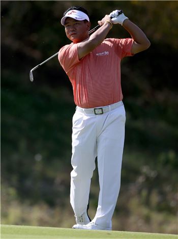 최경주, 11위 "톱 10 GO~"