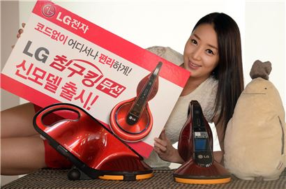 LG전자, 무선 침구 청소기 출시