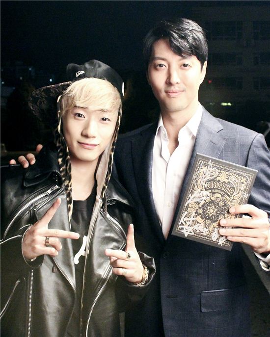 빅스타 바람, '미래의 선택' 이동건과 훈훈한 투샷 공개