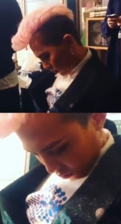 지드래곤 쪽잠, 꾸벅꾸벅 조는 모습 화제… '안스럽네'