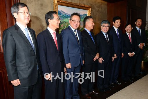 [포토]한국은행, 대기업CEO와의 간담회 가져 