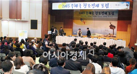 호남대, '2013 우체국 창조경제 포럼' 개최
