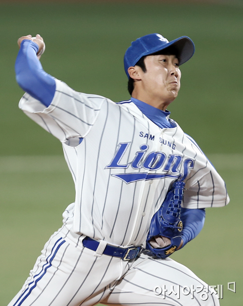 [포토] 역투하는 배영수 '팀을 지켜야 해'