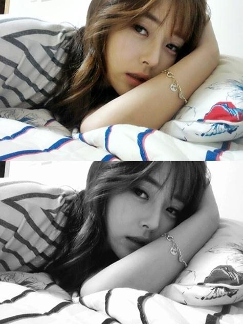 '양상국 열애' 천이슬 침대셀카, 민낯 자신감 드러내 '청순 그자체'