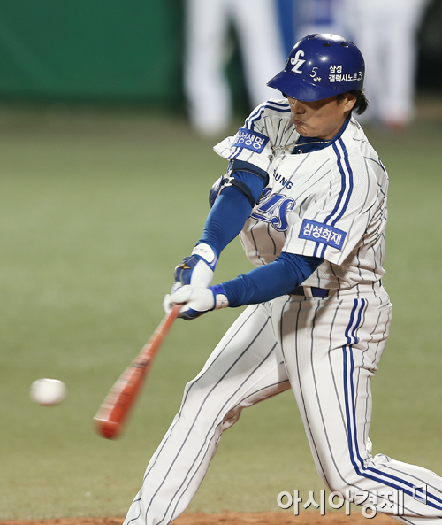 [포토] 이승엽 '드디어 터졌다 적시타'