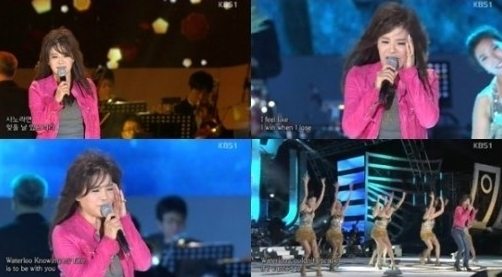 장은숙, '열린음악회'에서 뛰어난 노래 솜씨 뽐내