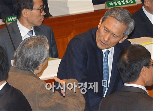 [포토]예결위 출석한 김관진 장관