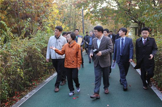 신연희 강남구청장 양재천 특별순찰 