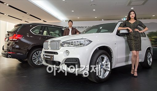 [포토]성능 향상된 BMW X5 출시