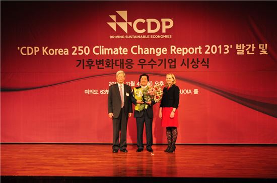 코레일, CDP 기후변화대응 우수기업 '탄소공개 특별상' 수상