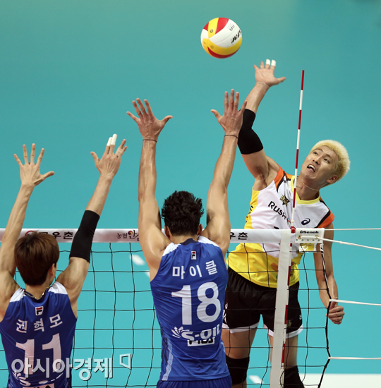 [포토] 강영준 '뚫는다!'