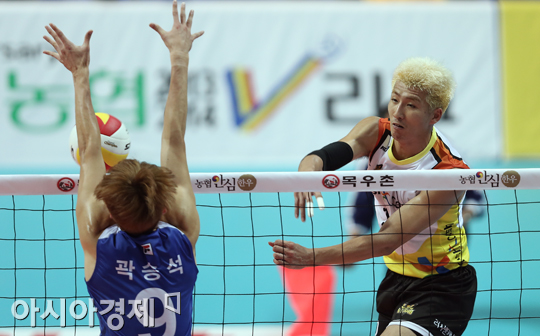 [포토] 강영준 '막혔나'