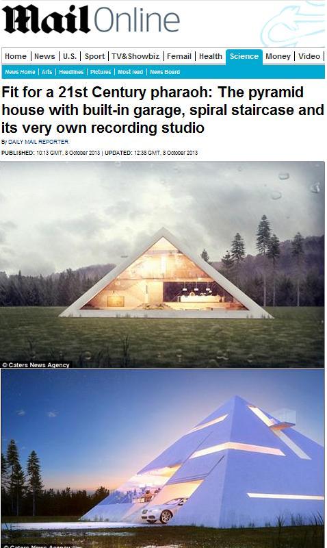 '피라미드 주택'…가격은 얼마?