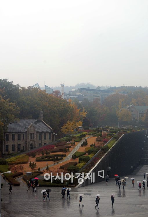 [포토]오늘 서울은 하루종일 흐림 