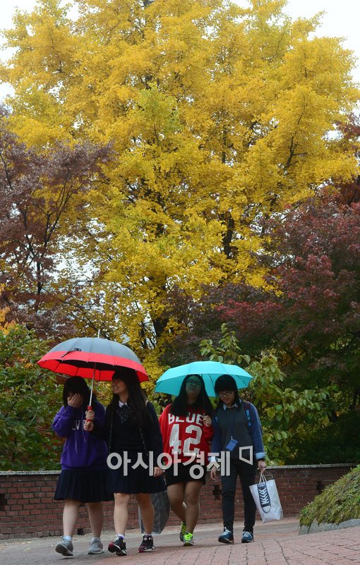 [포토]수능날 '황사·흙비'예보