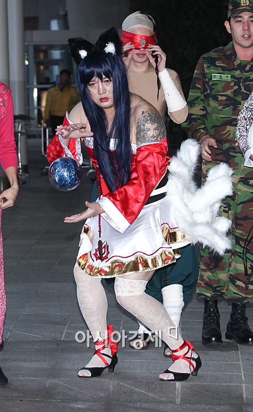 [포토]신동, 구미호 분장도 완벽하게~