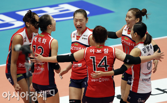 [포토] 인삼공사 득점 환호