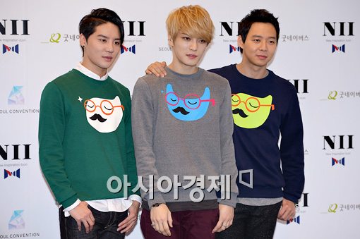 [포토]JYJ "화보 찍는거 아닙니다"