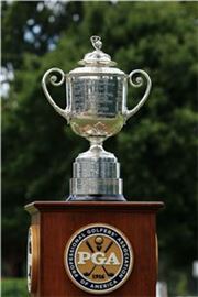  PGA챔피언십의 우승트로피 '워너메이커'.