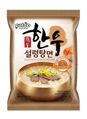 뜨끈뜨끈해지는 '설렁탕면' 시장..팔도, 농심에 도전장