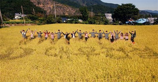 대우건설, 창사 40주년 ‘대우건설米’ 수확