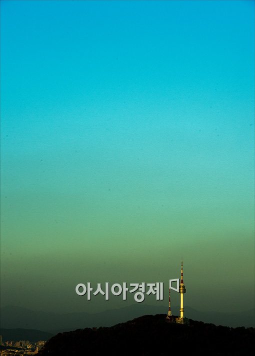[포토]맑고 청명한 서울하늘