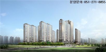 중심 입지, 명지국제신도시의 블루칩 호반베르디움