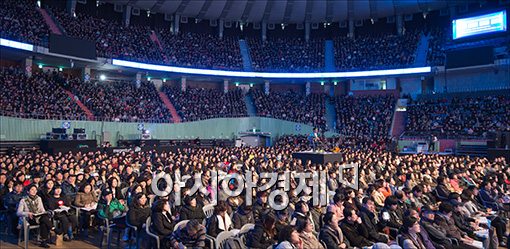 [포토]발디딜 틈 없는 입시 설명회