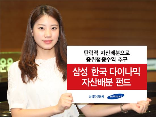 삼성운용, '삼성 한국 다이나믹 자산배분' 펀드 출시