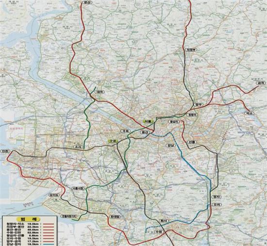 경기도 등 수도권 12개 '광역버스노선' 점검…301.5km