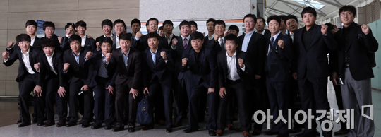 [포토] 삼성 라이온즈 '아시아로 간다!'