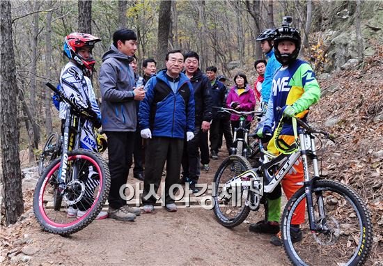 고창군, 국내 최대 규모 산악자전거 공원(MTB파크) 조성