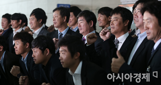 [포토] 삼성 라이온즈 '기다려라 아시안시리즈~'
