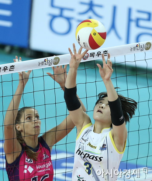 [포토] 차희선 '올린다~'