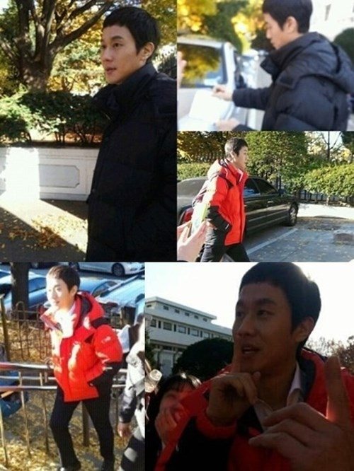 '응답하라 1994'정우 직찍, 촬영장서 우월한 바디라인 '과시'